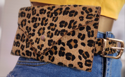 Animal Print Belt Bag