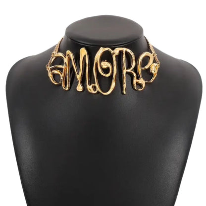 Amore Gold Choker