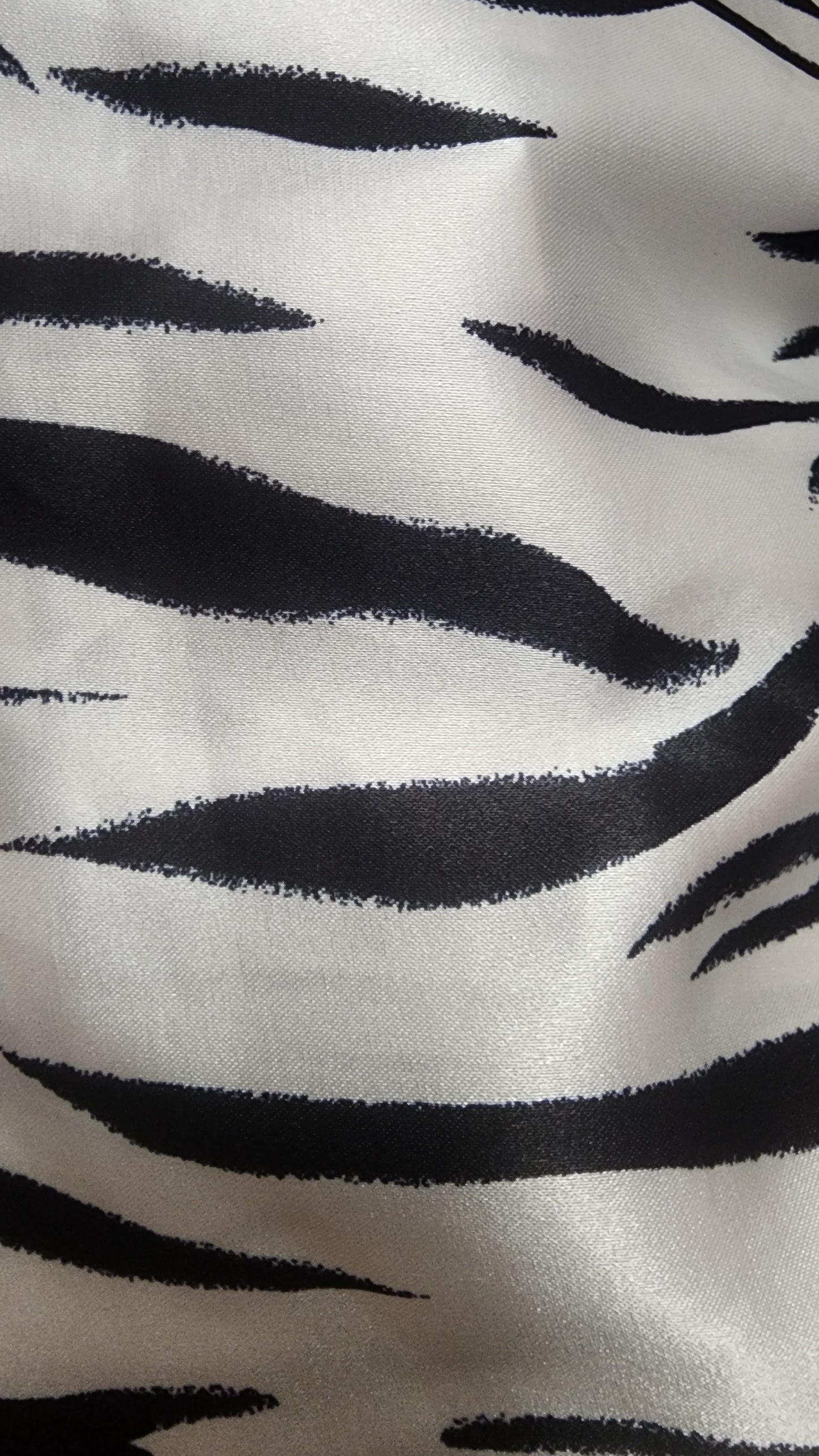 Zebra Satén Dress