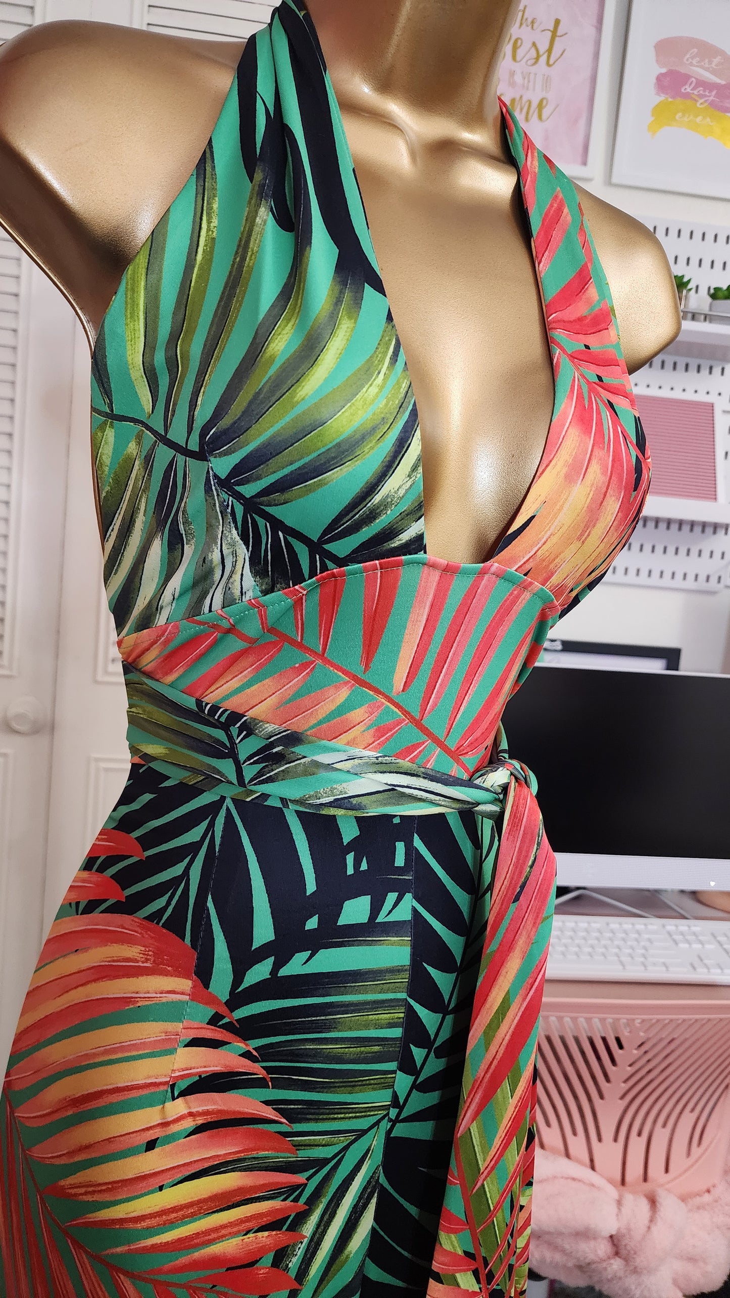 Palm Tree Jumpsuit