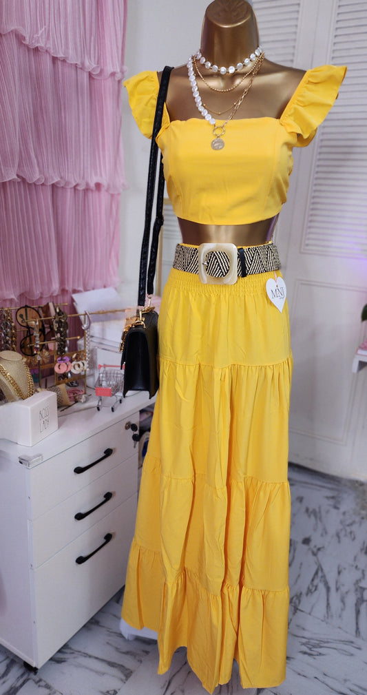 "Layla" Maxi Skirt Set