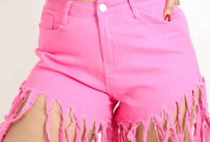 Frinkle Denim Short