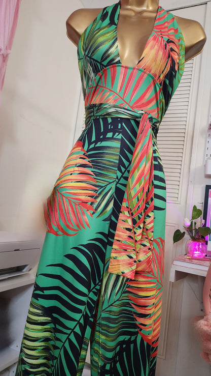 Palm Tree Jumpsuit